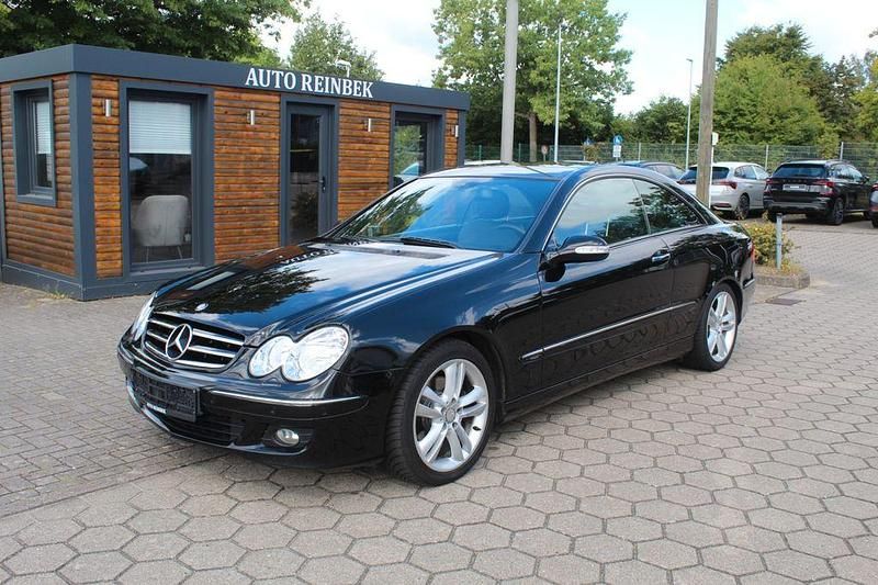 Schwarz Gebraucht 2009 Mercedes CLK200 Avantgarde Coupé | 12.900 € (Teuer) - Bild 1/4
