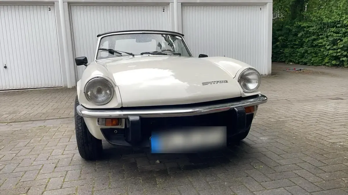 Gebraucht Triumph Spitfire 71 PS (52 kW) 1979 Weiß Cabrio
