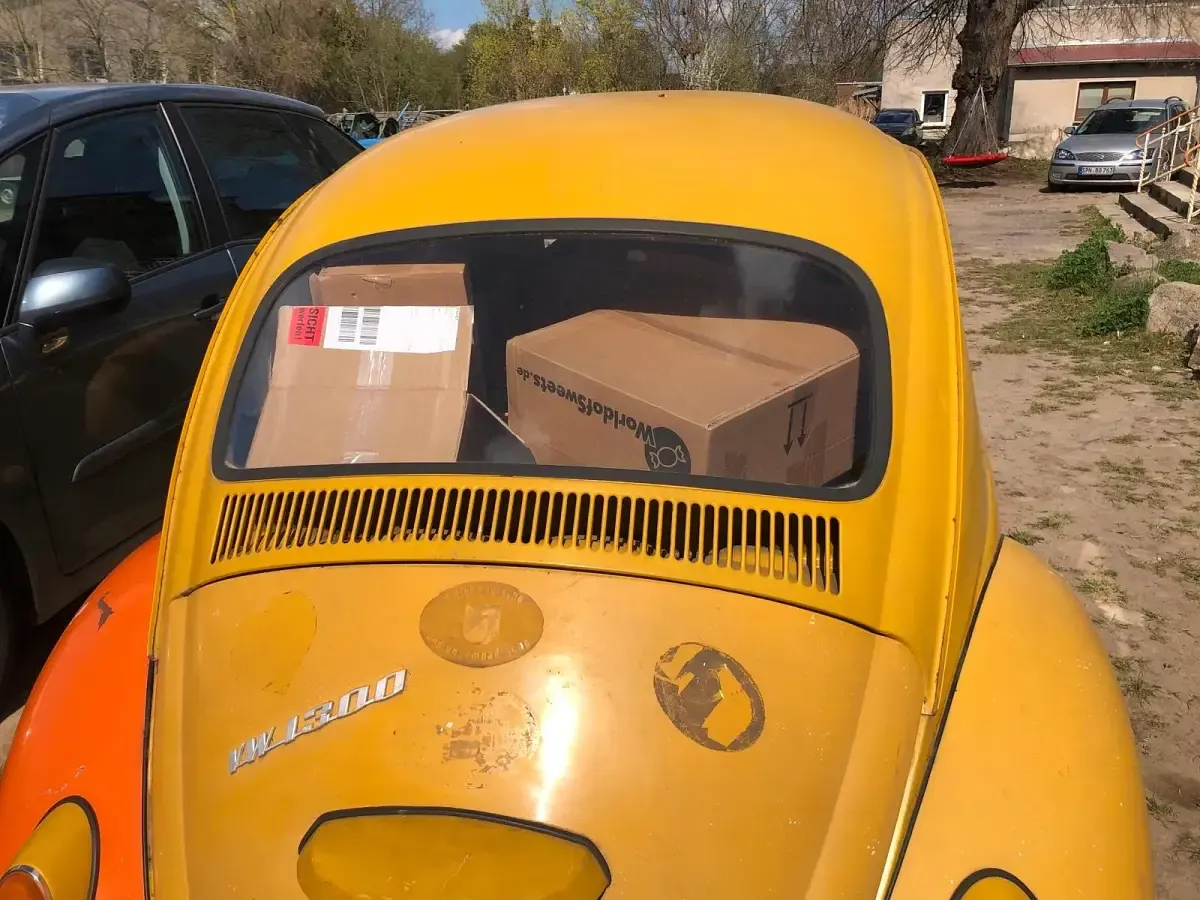Gebraucht VW Käfer 34 PS (25 kW) 1968 Gelb Kleinwagen