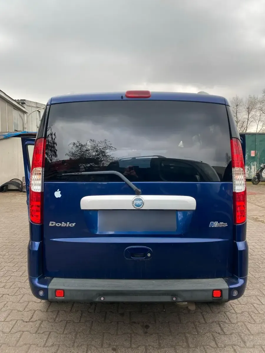 Gebraucht Fiat Doblò 84 PS (61 kW) 2007 Blau Van / Kleinbus