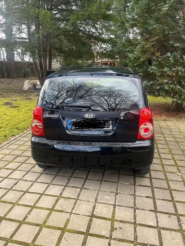 Gebraucht Kia Picanto Start 65 PS (47 kW) 2010 Schwarz Kleinwagen