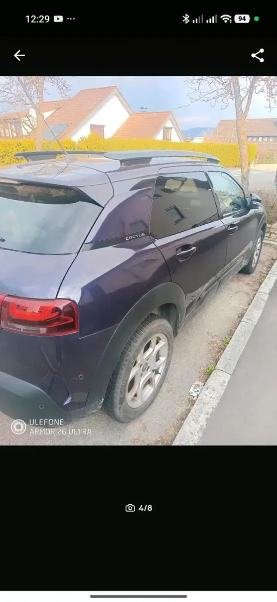 Gebraucht Citroën C4 131 PS (96 kW) 2018 Violet SUV