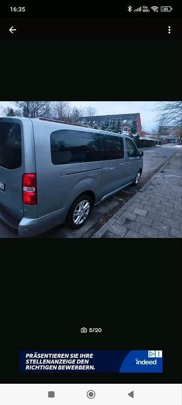 Gebraucht Opel Zafira Life Selection 150 PS (110 kW) 2019 Silber Van / Kleinbus