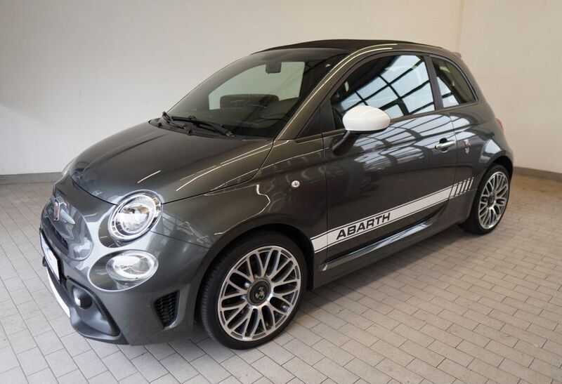 Grau Gebraucht 2017 Abarth 500C Cabrio | 16.990 € (Etwas zu teuer) - Bild 1/4