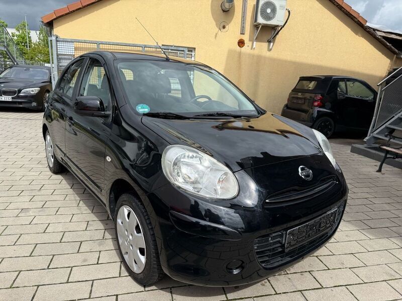 Gebraucht Nissan Micra Pure 80 PS (58 kW) 2011 Schwarz Kleinwagen