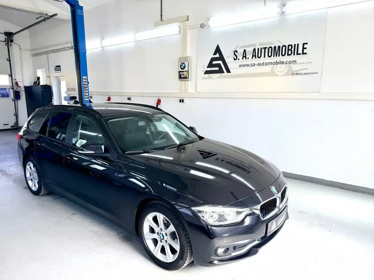 Używany BMW 320 Advantage 190 KM (139 kW) 2015 Czarny Kombi