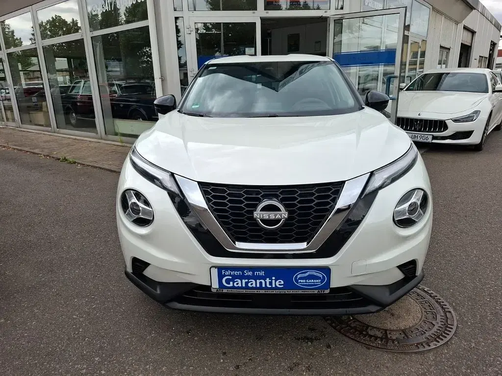 Gebraucht Nissan Juke Acenta 114 PS (83 kW) 2023 Weiß SUV