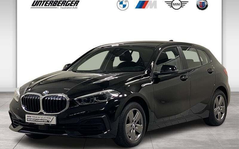 Schwarz Gebraucht 2022 BMW 118 Advantage Kleinwagen | 18.890 € (Fairer Preis) - Bild 1/4