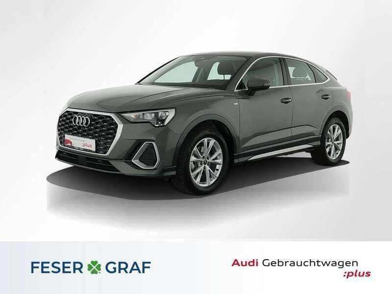 Chronosgrau metallic Gebraucht 2024 Audi Q3 Sportback S-Line SUV | 37.686 € (Superpreis) - Bild 1/2