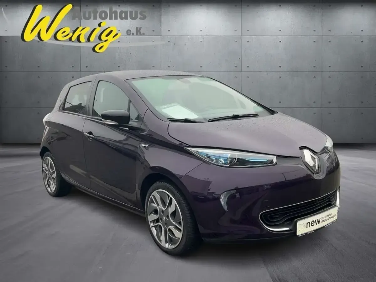 Gebraucht Renault Zoe 52 kW (72 PS) 2019 Violett Kleinwagen