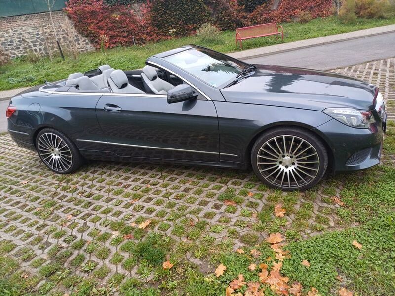 Grau Gebraucht 2014 Mercedes E200 Cabrio | 17.500 € (Guter Preis) - Bild 1/4