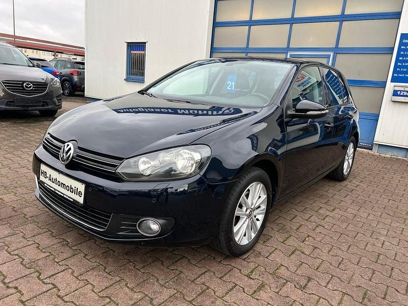 Blau Gebraucht 2011 VW Golf VI Style Limousine | 5.999 € (Fairer Preis) - Bild 1/4