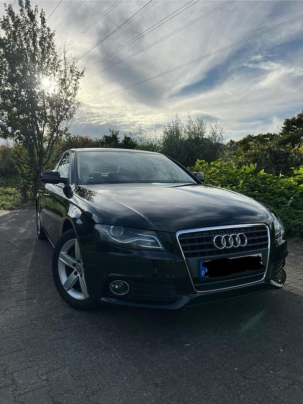 Schwarz Gebraucht 2009 Audi A4 Limousine | 7.299 € (Teuer) - Bild 1/4