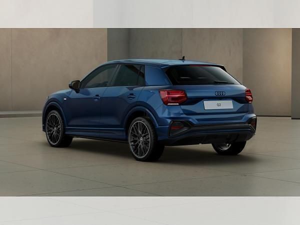 Neu Audi Q2 S-Line 150 PS (110 kW) 2025 Blau (ascariblau metallic) SUV