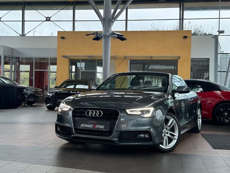 Daytonagrau perleffekt Gebraucht 2012 Audi A5 Cabriolet S-Line Cabrio | 17.999 € (Fairer Preis) - Bild 1/4