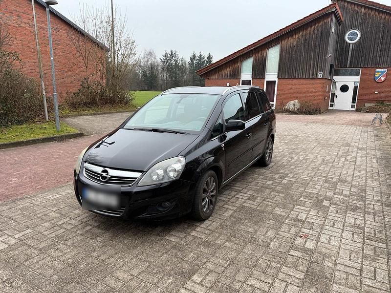 Gebraucht Opel Zafira 110 PS (80 kW) 2010 Schwarz Van / Kleinbus