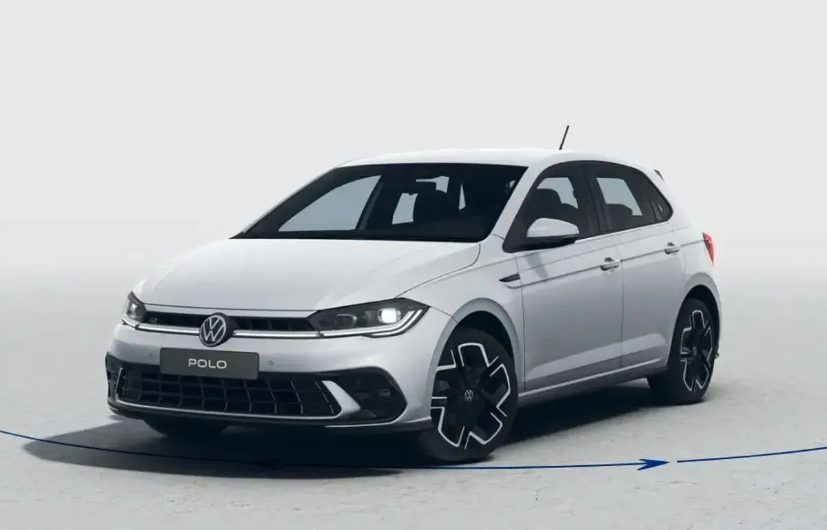 Neu VW Polo R-line 116 PS (85 kW) 2025 Reflexsilber Kleinwagen