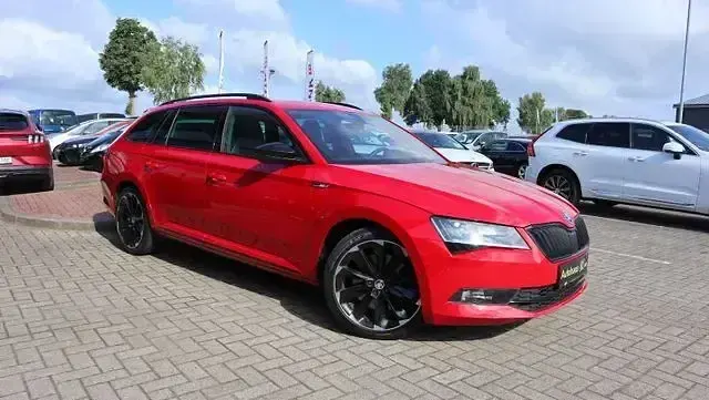 Gebraucht Skoda Superb SportLine 272 PS (200 kW) 2019 Rot Kombi