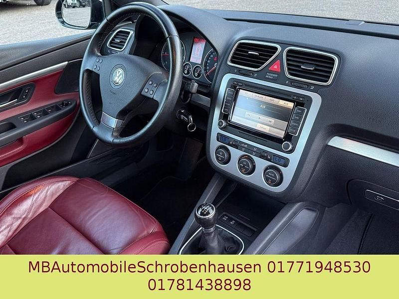 Gebraucht VW Eos Sport 140 PS (102 kW) 2008 Schwarz Cabrio