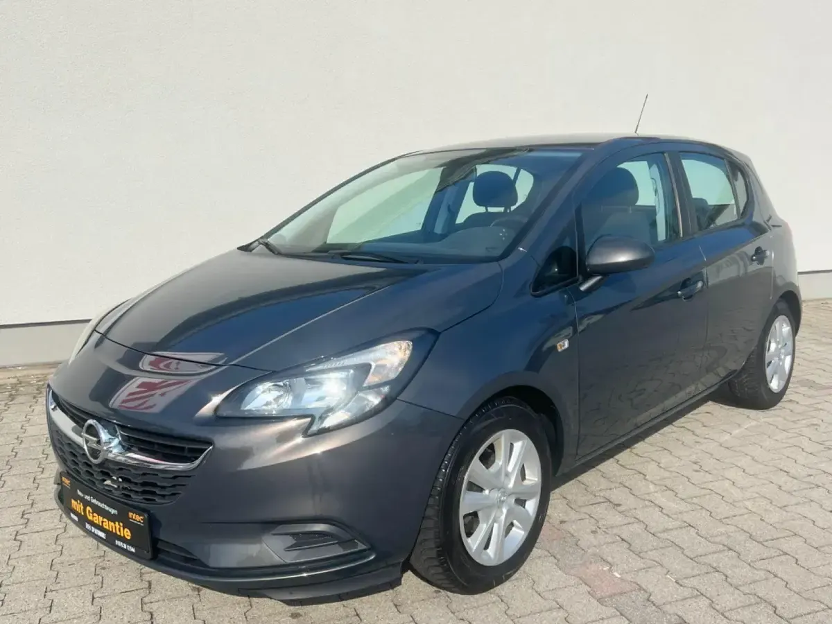 Gebraucht Opel Corsa Edition 90 PS (66 kW) 2016 Grau Kleinwagen