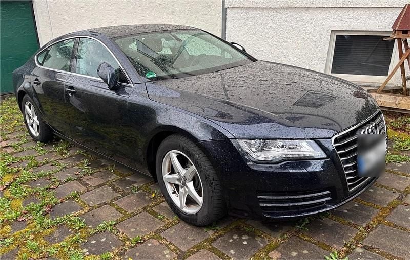 Blau Gebraucht 2010 Audi A7 Sportback Kleinwagen | 12.600 € (Fairer Preis) - Bild 1/3
