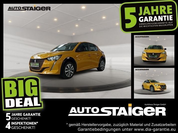 Lack gelb faro/typ aussenverkleidun Gebraucht 2022 Peugeot e-208 Active Kleinwagen | 16.772 € (Fairer Preis) - Bild 1/4