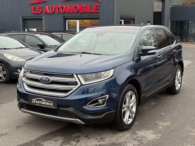 Gebraucht Ford Edge Titanium 209 PS (153 kW) 2017 Blau SUV
