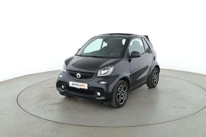 Schwarz Gebraucht 2019 Smart ForTwo Cabrio Basis Cabrio | 15.270 € (Guter Preis) - Bild 1/3