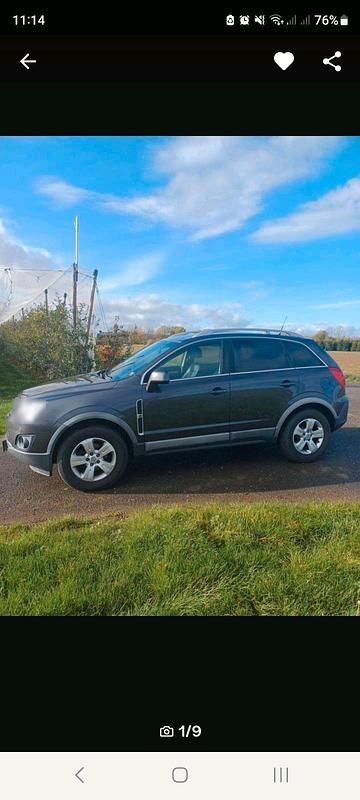 Gebraucht Opel Antara 163 PS (119 kW) 2014 Schwarz SUV