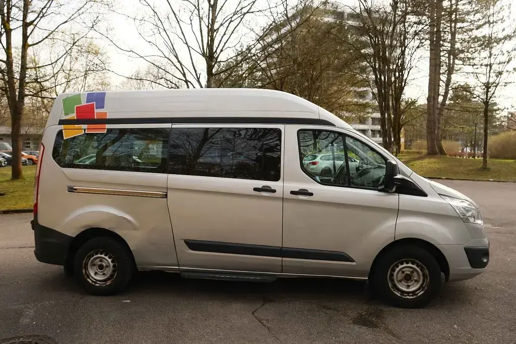 Gebraucht Ford Transit Custom 101 PS (74 kW) 2016 Silber Van / Kleinbus