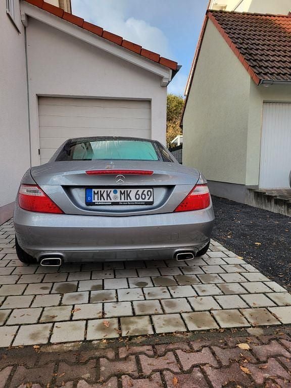 Gebraucht Mercedes SLK200 184 PS (135 kW) 2013 Silber Cabrio