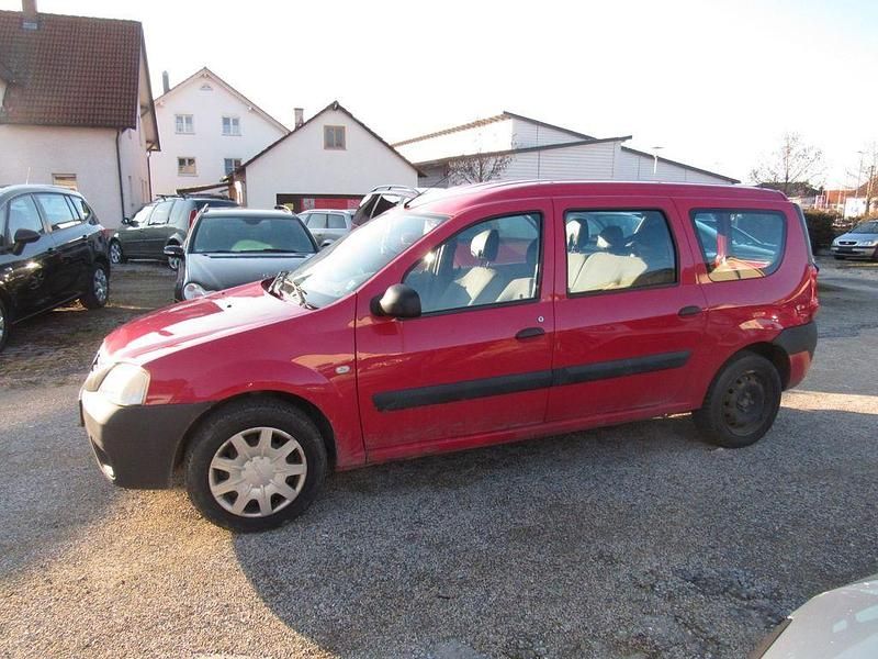 Gebraucht Dacia Logan MCV 75 PS (55 kW) 2008 Rot Limousine