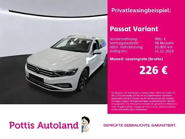 Gebraucht VW Passat Business 150 PS (110 kW) 2023 Kombi