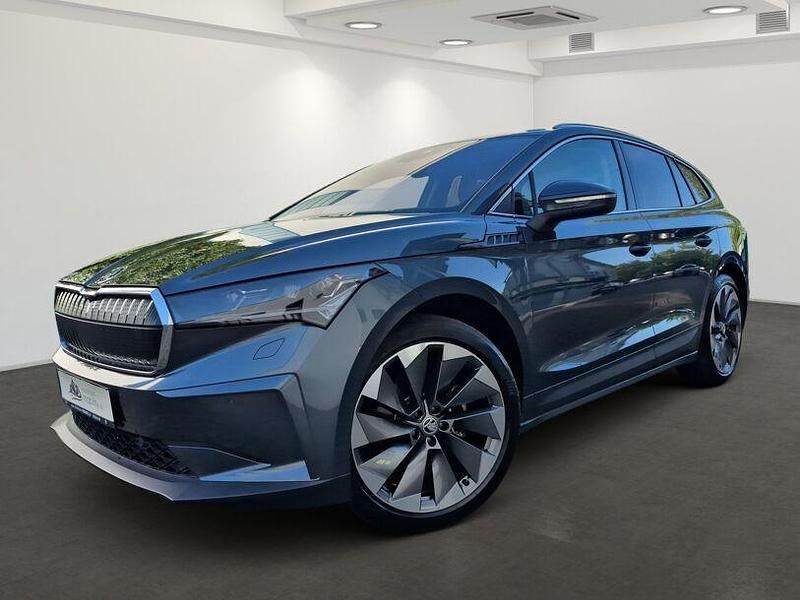 Quarzgrau Gebraucht 2021 Skoda Enyaq iV SUV | 29.880 € (Etwas zu teuer) - Bild 1/4