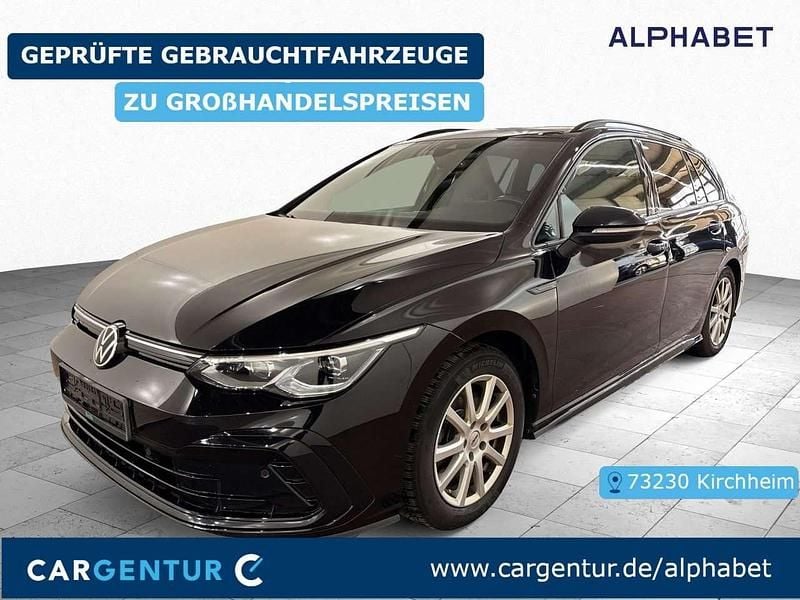 Gebraucht VW Golf VIII R-line 150 PS (110 kW) 2022 Deep black perleffekt Kombi