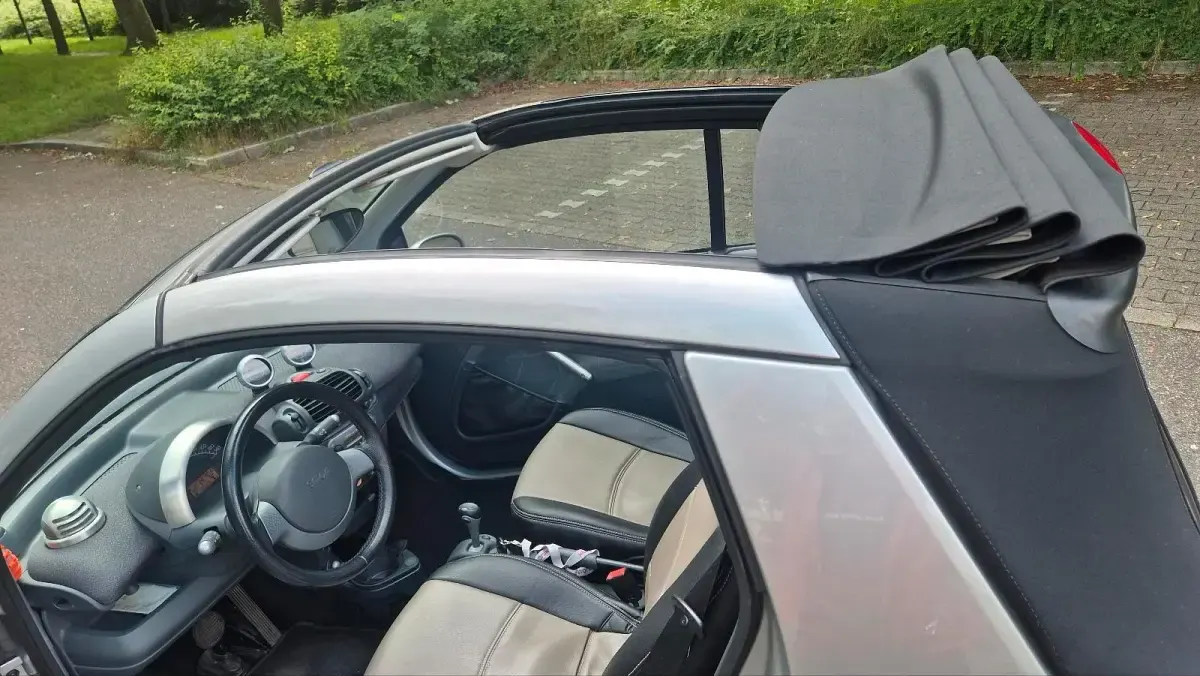Gebraucht Smart ForTwo Cabrio Passion 61 PS (44 kW) 2004 Silber Cabrio