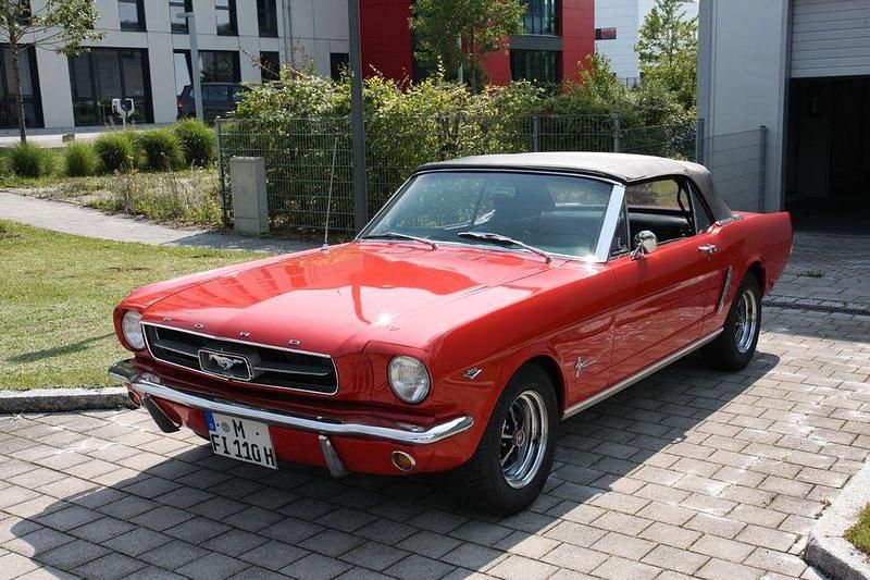 Gebraucht Ford V8 200 PS (147 kW) 1965 Rot Cabrio