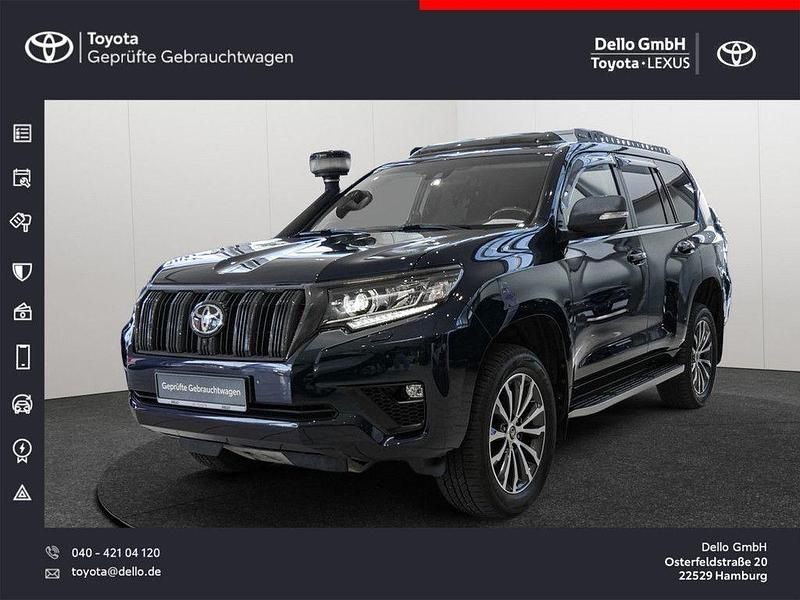 Blau Gebraucht 2022 Toyota Land Cruiser TEC-Edition SUV | 56.990 € - Bild 1/4