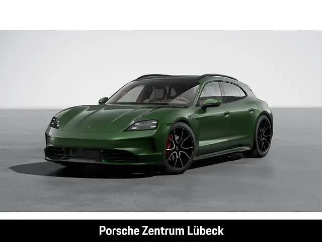 Oakgrünmetallic neo Neu 2025 Porsche Taycan 4S Sport Turismo Limousine | 175.320 € - Bild 1/1