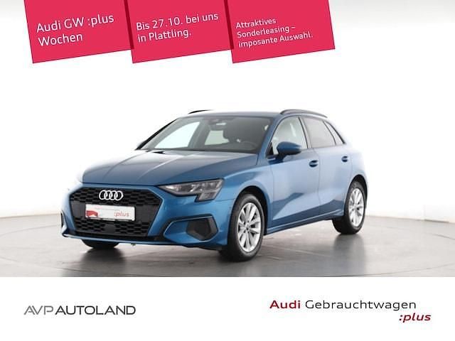 Atollblau metallic Gebraucht 2021 Audi A3 Design | 19.800 € (Fairer Preis) - Bild 1/2