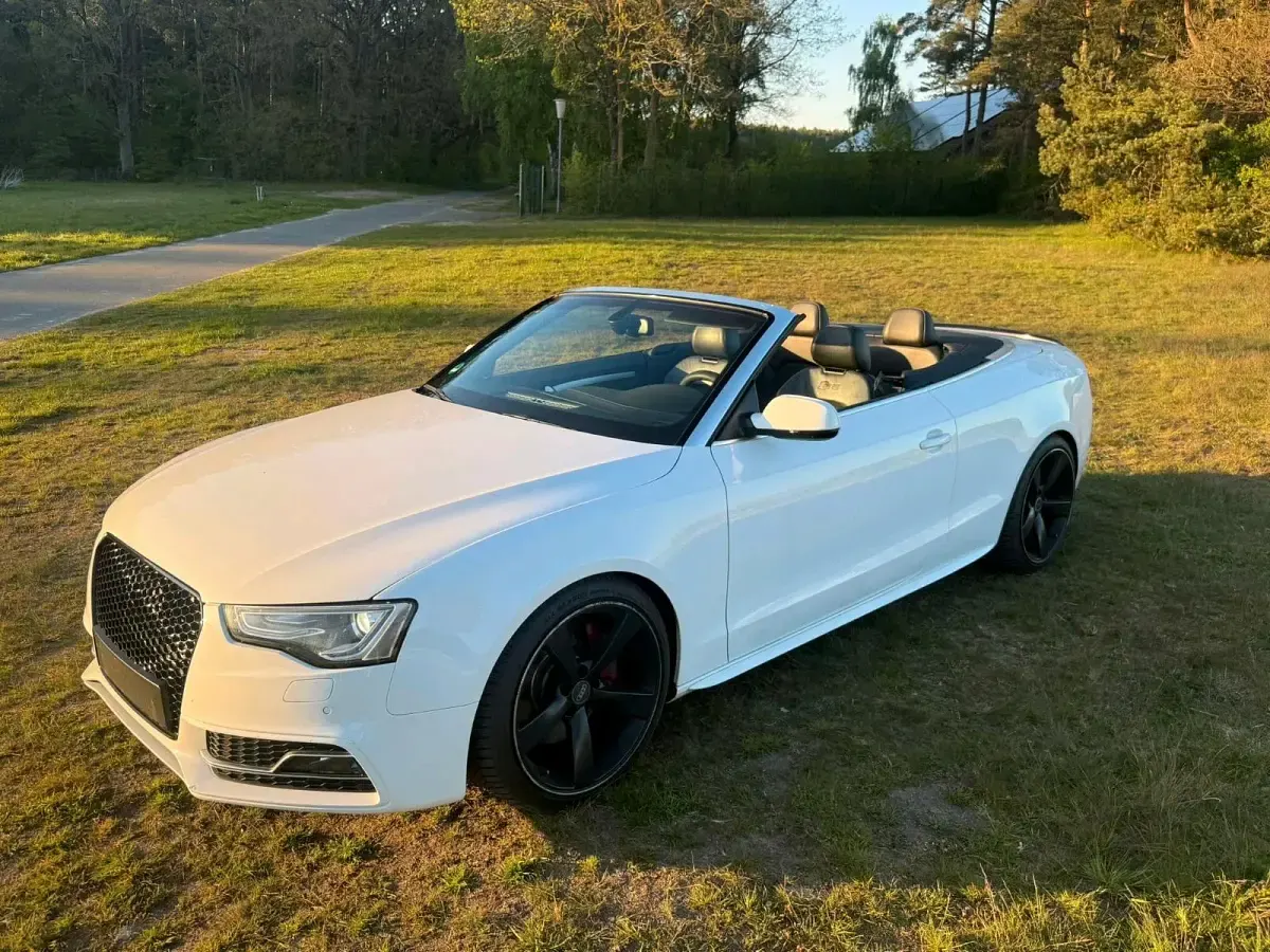 Gebraucht Audi S5 Cabriolet 333 PS (244 kW) 2011 Weiß Cabrio