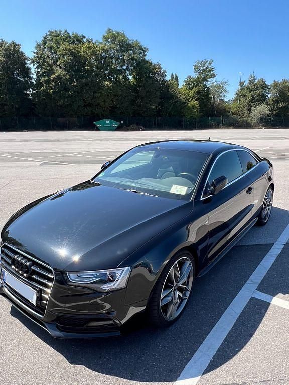 Schwarz Gebraucht 2016 Audi A5 S-Line Coupé | 14.777 € (Superpreis) - Bild 1/4