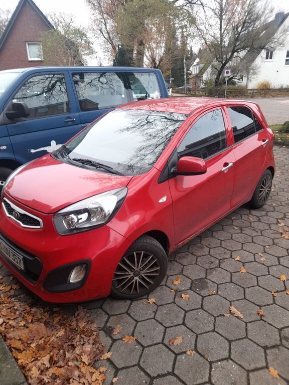 Rot Gebraucht 2014 Kia Picanto Spirit Kleinwagen | 4.800 € (Superpreis) - Bild 1/4