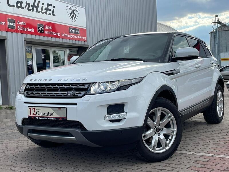 Weiß metallic Gebraucht 2013 Land Rover Range Rover evoque Pure SUV | 18.999 € (Teuer) - Bild 1/4