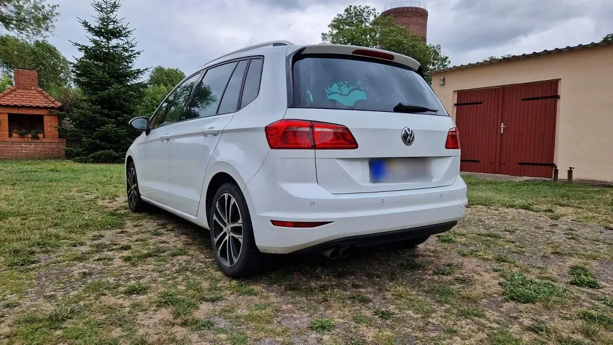 Gebraucht VW Golf Sportsvan 150 PS (110 kW) 2016 Weiß Van / Kleinbus