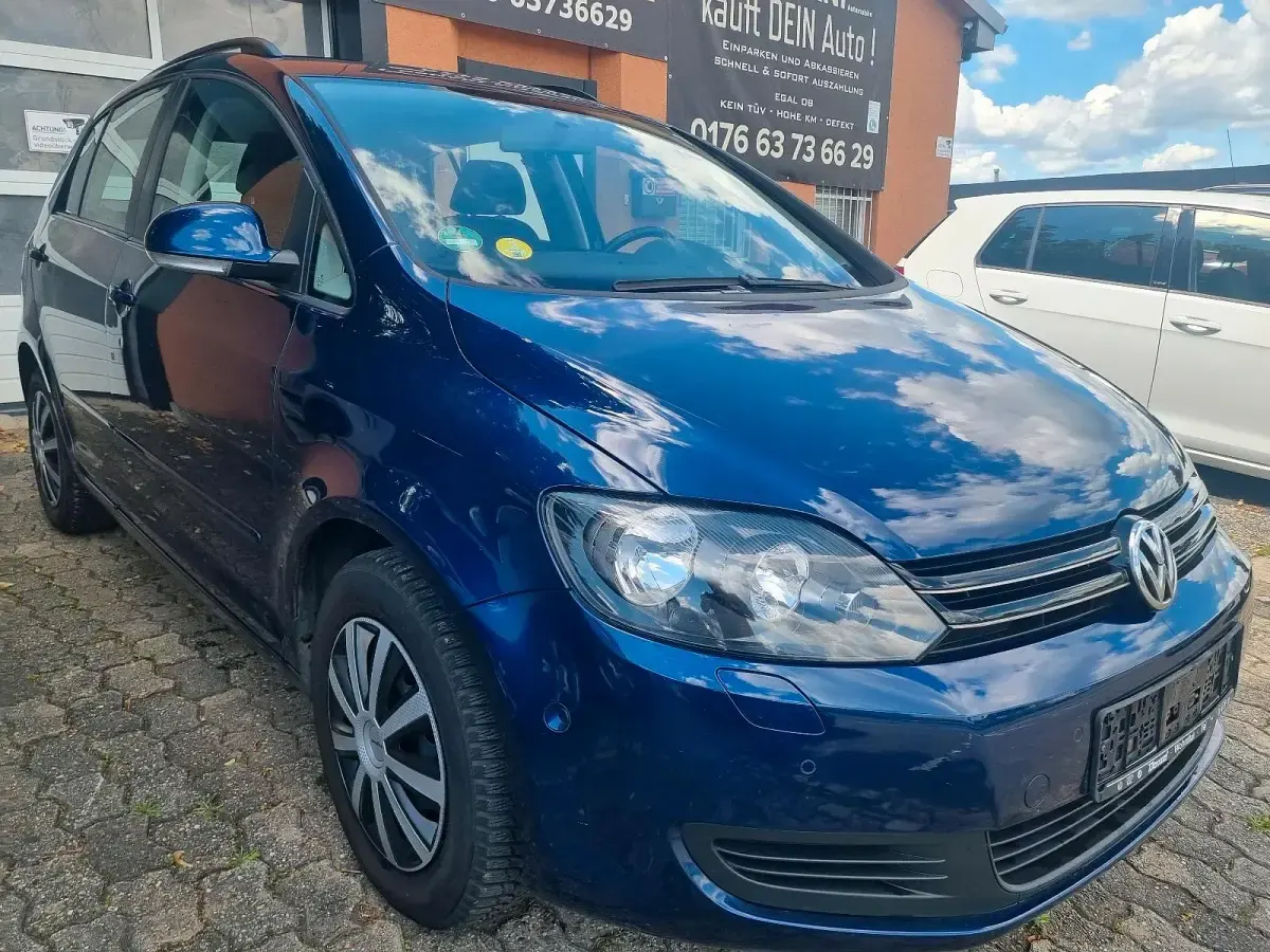 Gebraucht VW Golf Plus Cross 80 PS (58 kW) 2009 Blau Van / Kleinbus