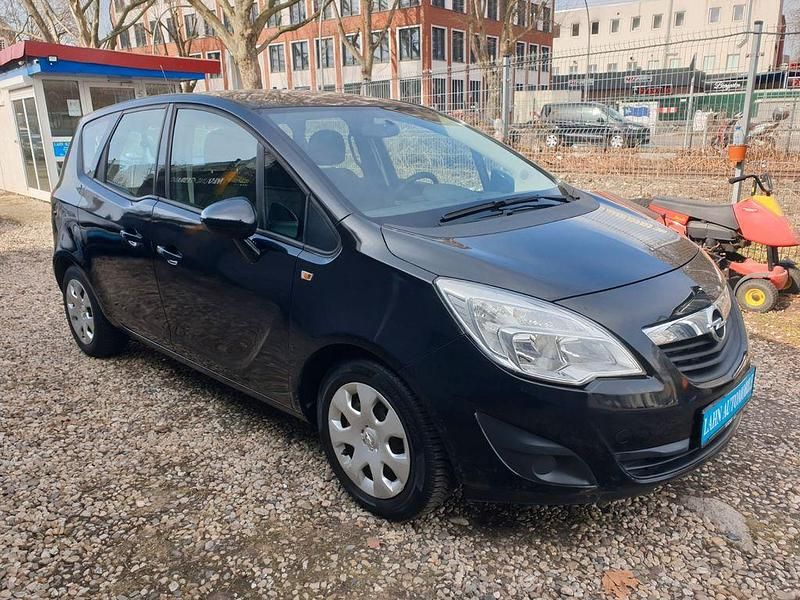 Gebraucht Opel Meriva Selection 101 PS (74 kW) 2012 Schwarz Van / Kleinbus