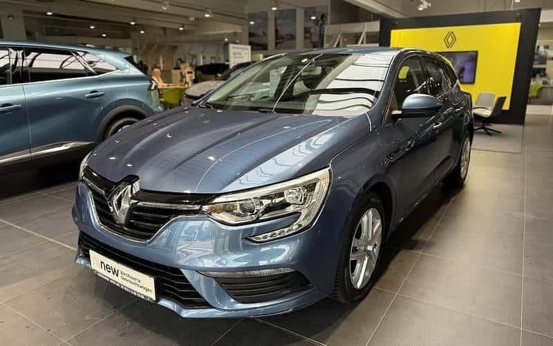 Blau Gebraucht 2018 Renault Mégane GrandTour Play Kombi | 9.990 € (Fairer Preis) - Bild 1/4