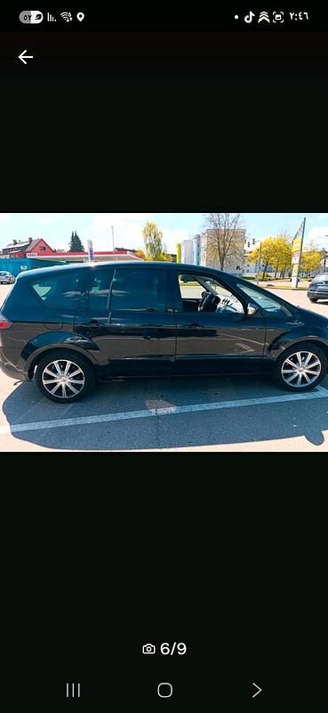 Schwarz Gebraucht 2006 Ford S-MAX S Van / Kleinbus | 1.699 € (Superpreis) - Bild 1/4