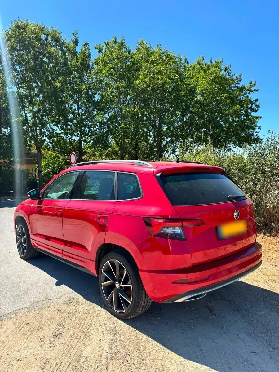 Gebraucht Skoda Karoq SportLine 190 PS (139 kW) 2019 Rot SUV